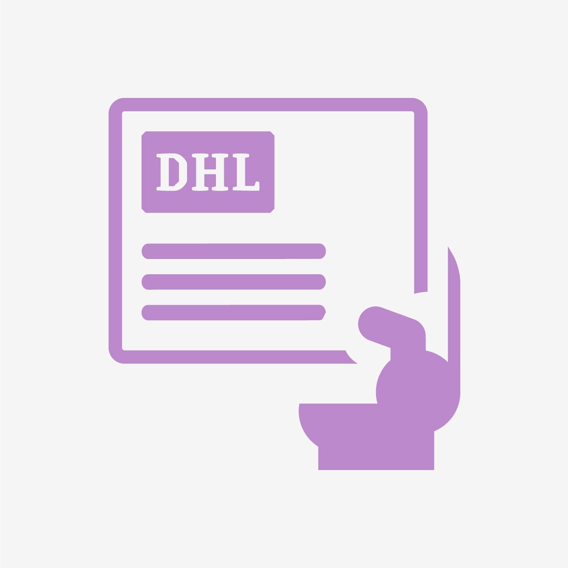 3. Verpacken Sie Ihr defektes muss.dental-Handstück und versehen Sie es mit der beigelegten DHL-Versandmarke. Der Versand innerhalb Deutschlands ist für Sie kostenlos.